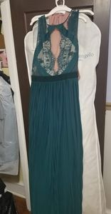 asos design premium scallop lace top pleated maxi dress